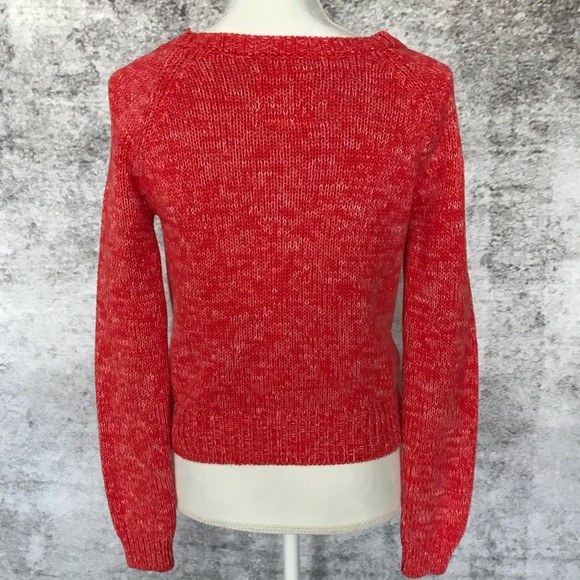 American Eagle Chunky Knit Marled Sweater - Picture 3 of 5